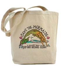 Save the Mermaids Tote Bag - $20.50 CDN